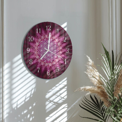 Reloj de pared redondo Abstracción