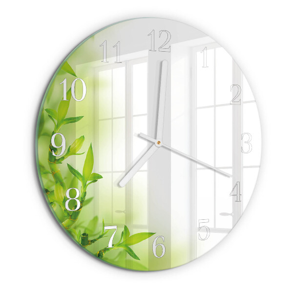 Reloj de pared redondo Naturaleza