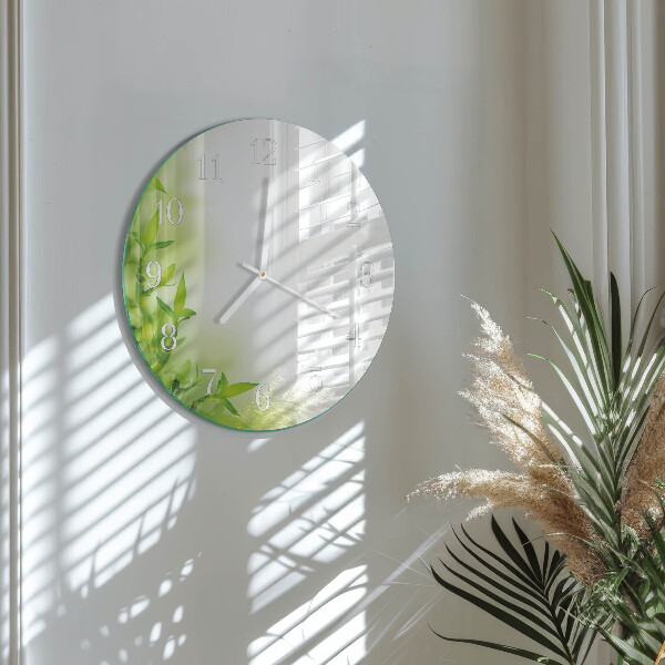 Reloj de pared redondo Naturaleza
