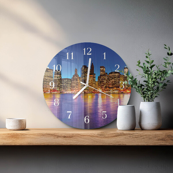 Reloj de pared redondo Horizonte