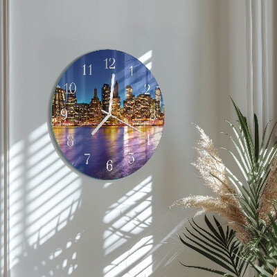 Reloj de pared redondo Horizonte