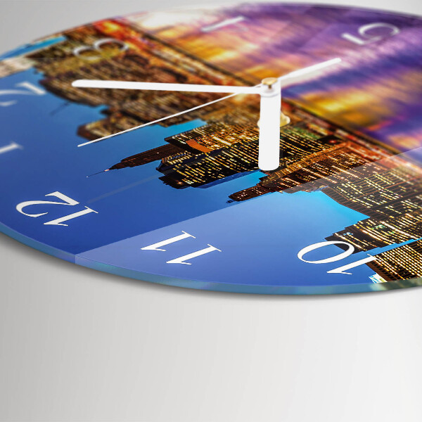 Reloj de pared redondo Horizonte