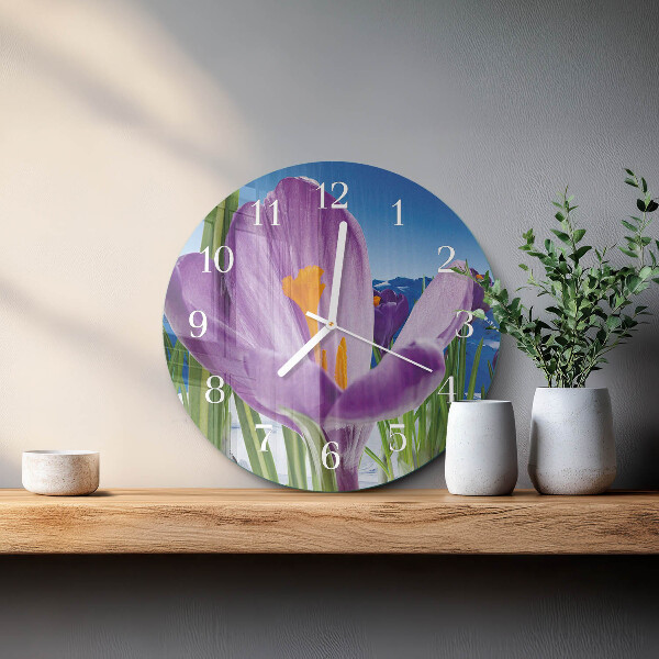 Reloj de pared redondo Primavera