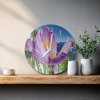 Reloj de pared redondo Primavera