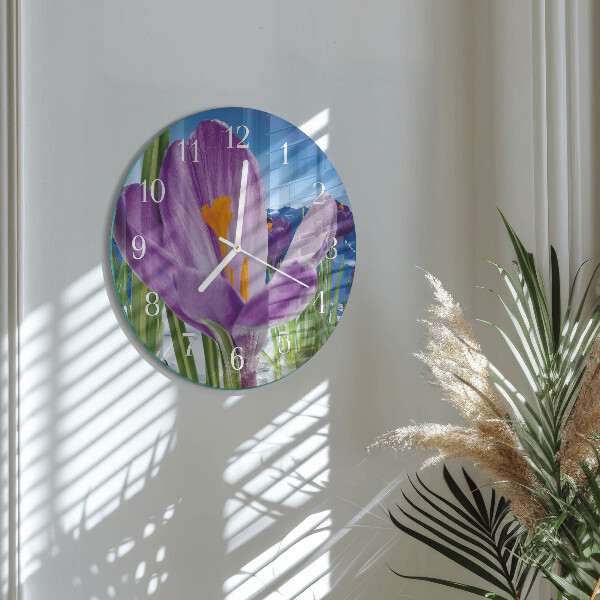 Reloj de pared redondo Primavera