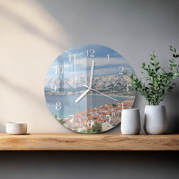 Reloj de pared redondo Bahía