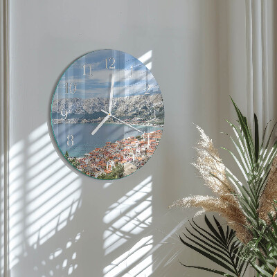Reloj de pared redondo Bahía