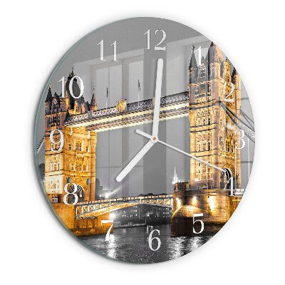 Reloj de pared redondo Puente de la Torre