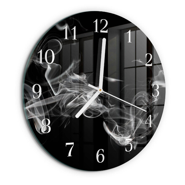 Reloj de pared redondo Fumar