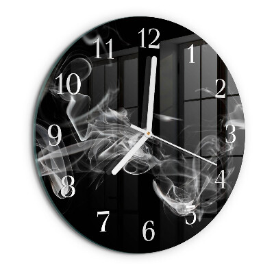 Reloj de pared redondo Fumar