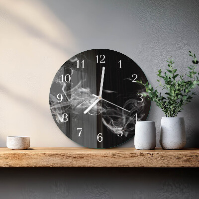 Reloj de pared redondo Fumar