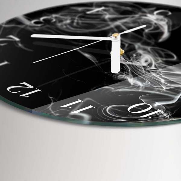 Reloj de pared redondo Fumar
