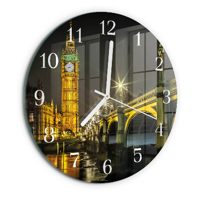 Reloj de pared redondo Londres