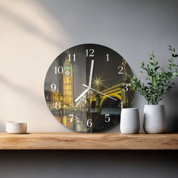 Reloj de pared redondo Londres