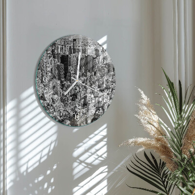 Reloj de pared redondo Horizonte