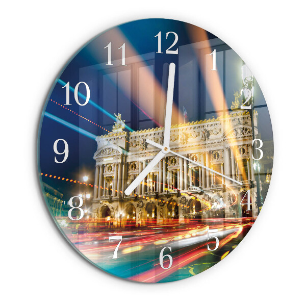 Reloj de pared redondo Luz