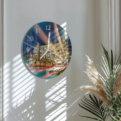 Reloj de pared redondo Luz