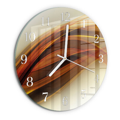 Reloj de pared redondo Abstracción