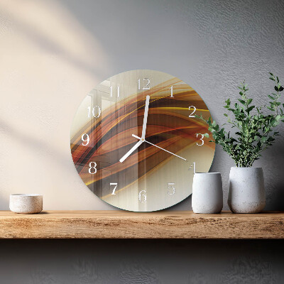 Reloj de pared redondo Abstracción