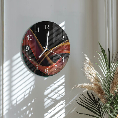 Reloj de pared redondo Abstracción