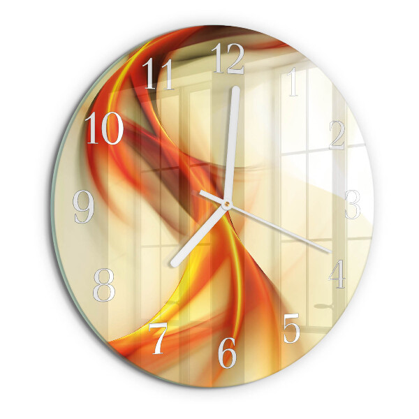 Reloj de pared redondo Abstracción