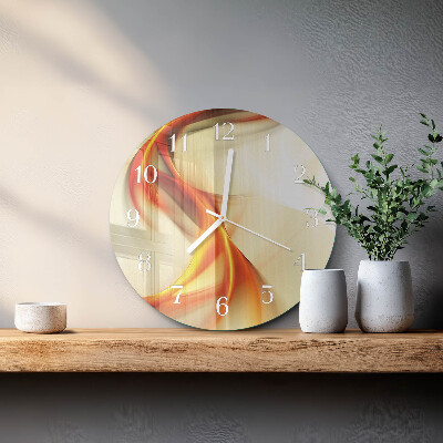 Reloj de pared redondo Abstracción