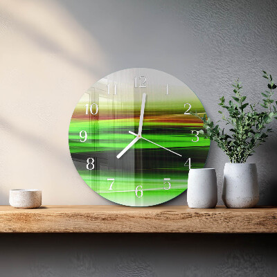 Reloj de pared redondo Abstracción