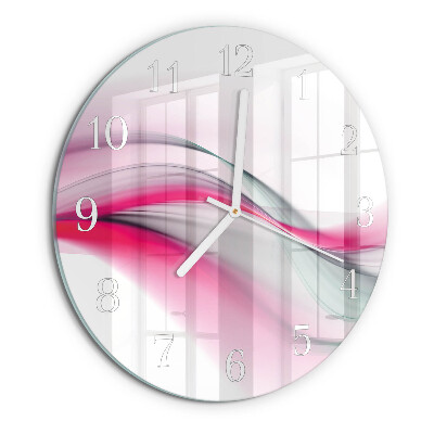 Reloj de pared redondo Abstracción