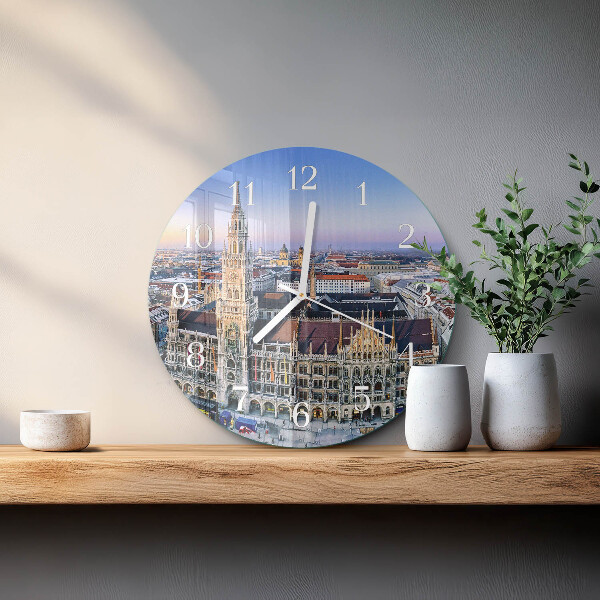 Reloj de pared redondo Horizonte