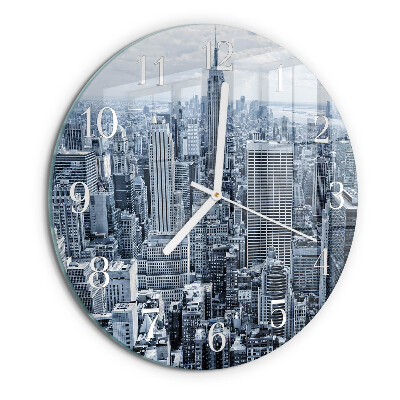 Reloj de pared redondo Ciudad