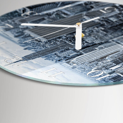Reloj de pared redondo Ciudad