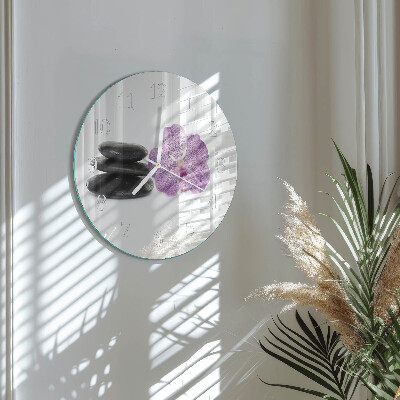 Reloj de pared redondo Piedras