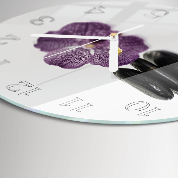 Reloj de pared redondo Piedras