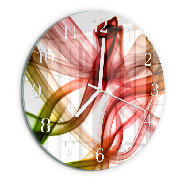 Reloj de pared redondo Abstracción