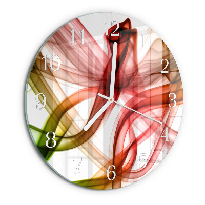 Reloj de pared redondo Abstracción