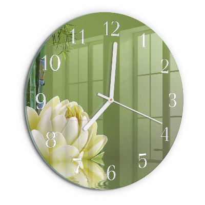 Reloj de pared redondo Lirio