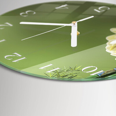 Reloj de pared redondo Lirio