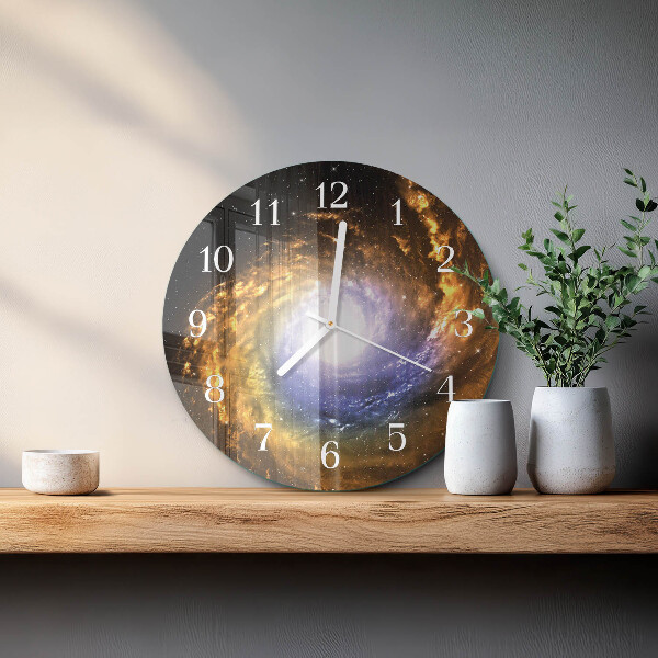Reloj de pared redondo Cosmos