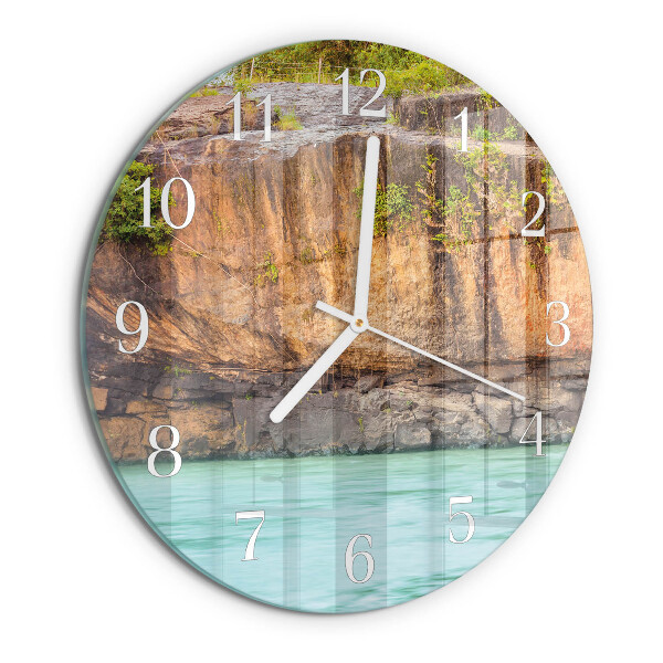 Reloj de pared redondo Acantilado
