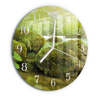 Reloj de pared redondo Naturaleza