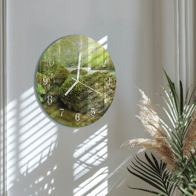 Reloj de pared redondo Naturaleza