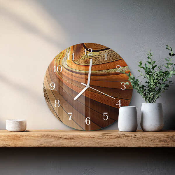 Reloj de pared redondo Abstracción