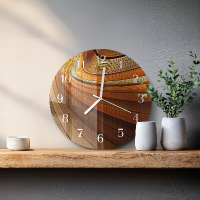 Reloj de pared redondo Abstracción