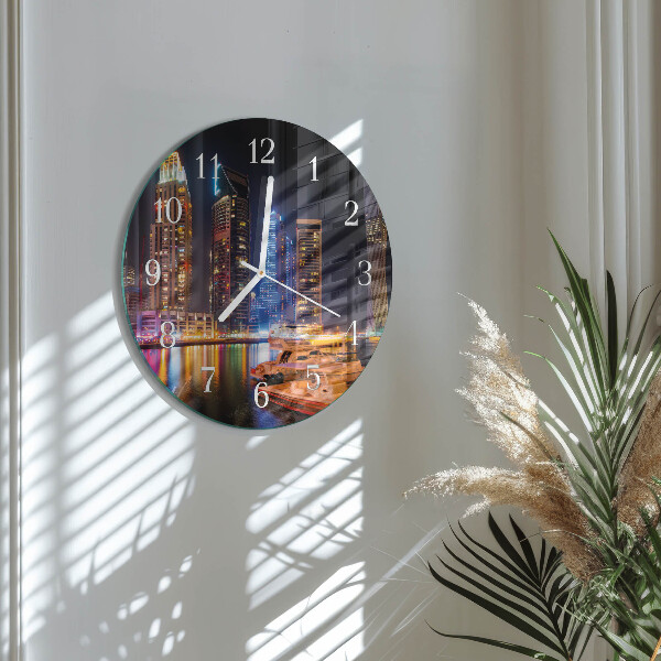 Reloj de pared redondo Horizonte
