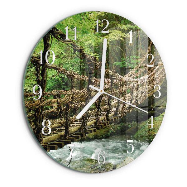 Reloj de pared redondo Puente de cuerda