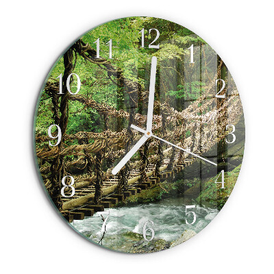 Reloj de pared redondo Puente de cuerda