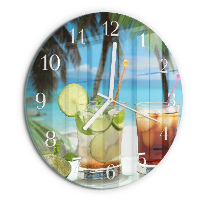 Reloj de pared redondo Cóctel