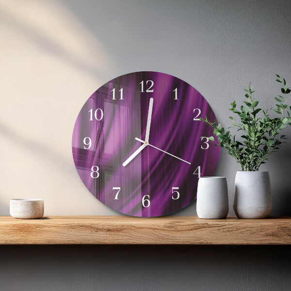 Reloj de pared redondo Abstracción