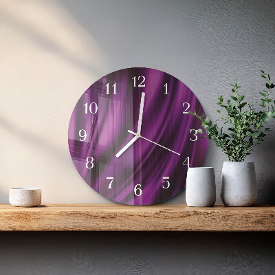 Reloj de pared redondo Abstracción