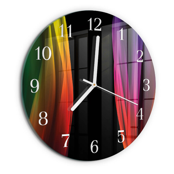Reloj de pared redondo Abstracción